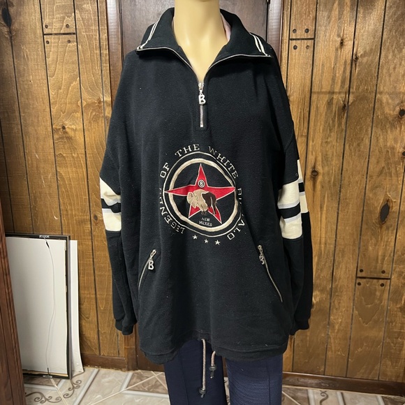 Bogner Black Polyester Sweatshirt Men’s Sz.L